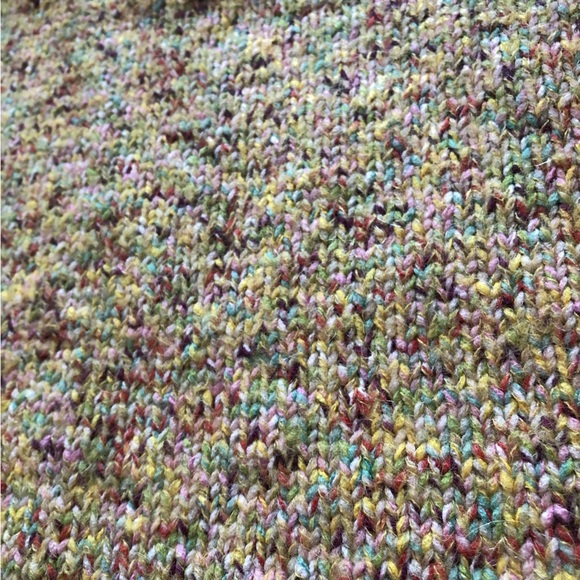 Persodea Japanese Brand Mohair Blend Marled Sweater Size LL - Picture 10 of 10